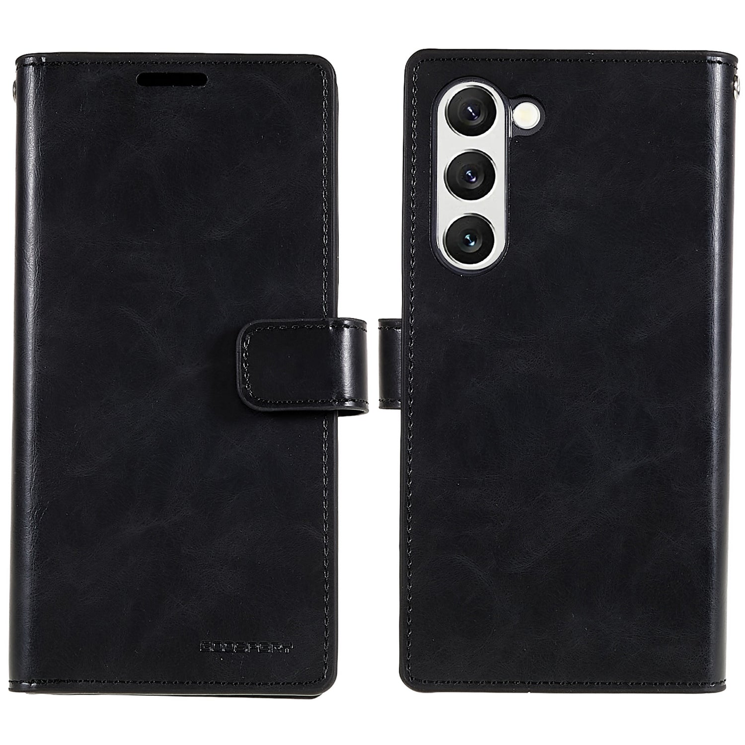 MERCURY GOOSPERY Mansoor Series for Samsung Galaxy S23 Anti-fingerprint Phone Cover Multiple Card Slots PU Leather TPU Wallet Case MERCURY GOOSPERY Mansoor Series for Samsung Galaxy S23 Anti-fingerprint Phone Cover Multiple Card Slots PU Leather TPU Wallet Case